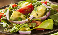 Avocado and Lettuce Salad