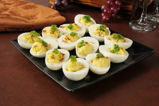 Avocado Deviled Eggs