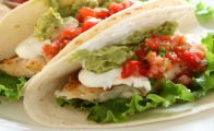 Low-carb Tacos with Avocado and Grilled Fish