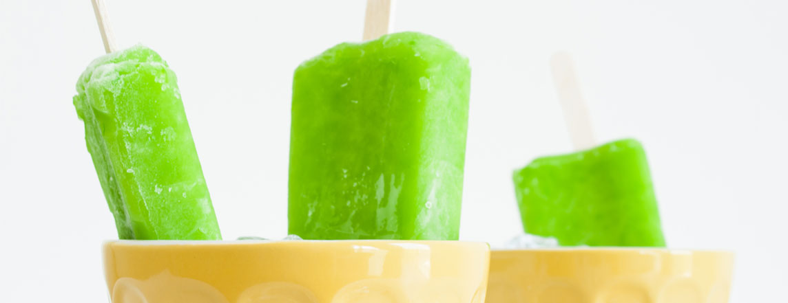 Sweet Avocado Ice Pops