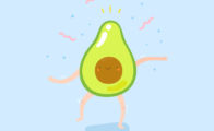 Happy New Year Avocado