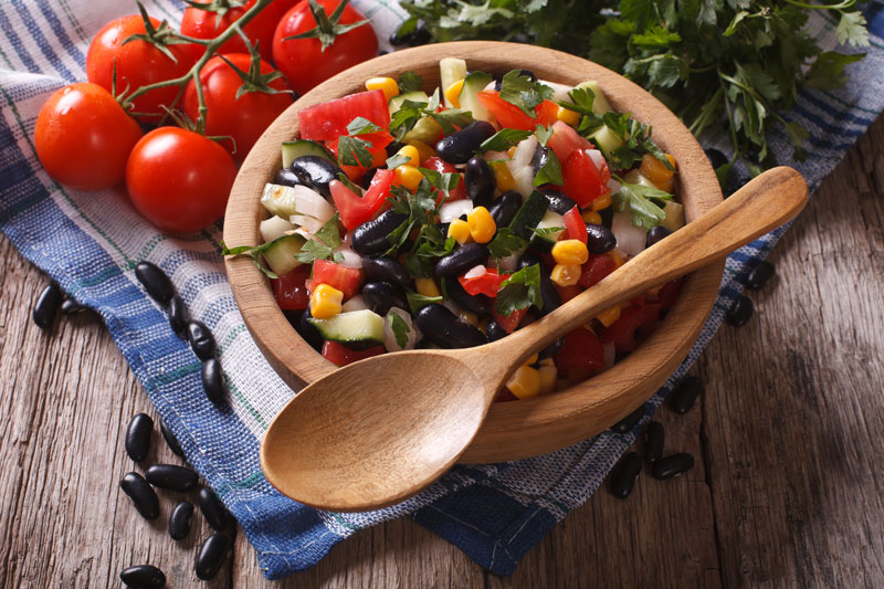 Black Beans and Avocado Salsa